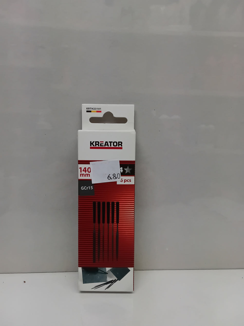 Vijl klein set 5stuks