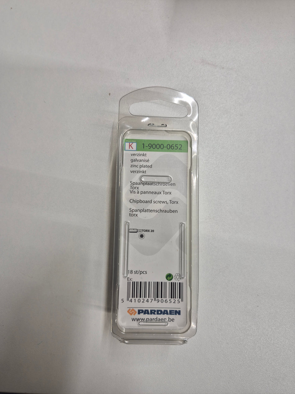 Verzinkt 4,0x45mm