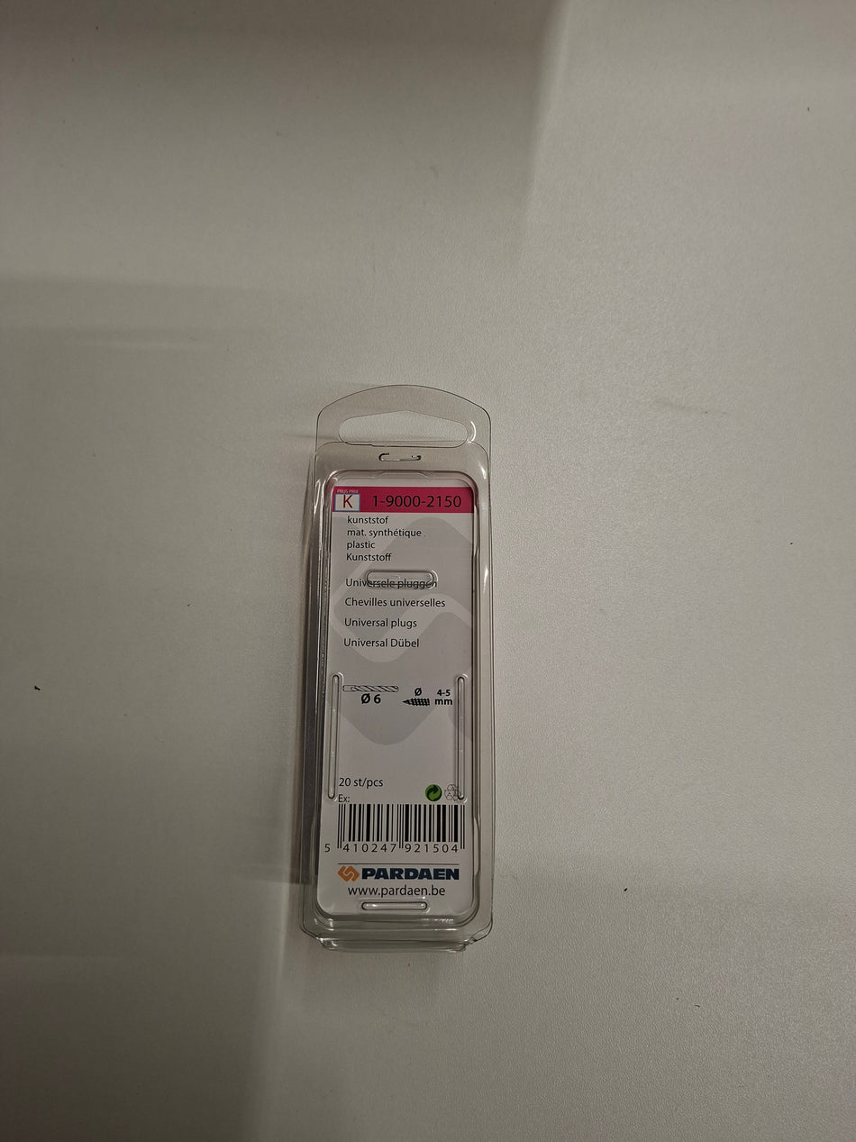 Kunststof 6x38mm