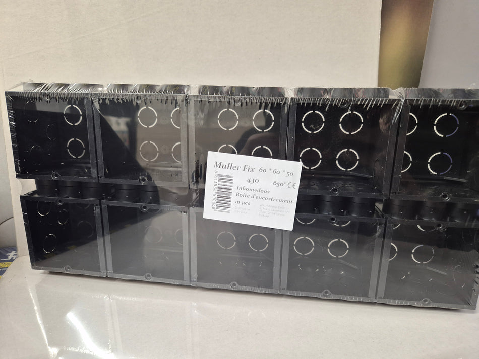 Inbouwdoos 60x60x50 per 10stuks