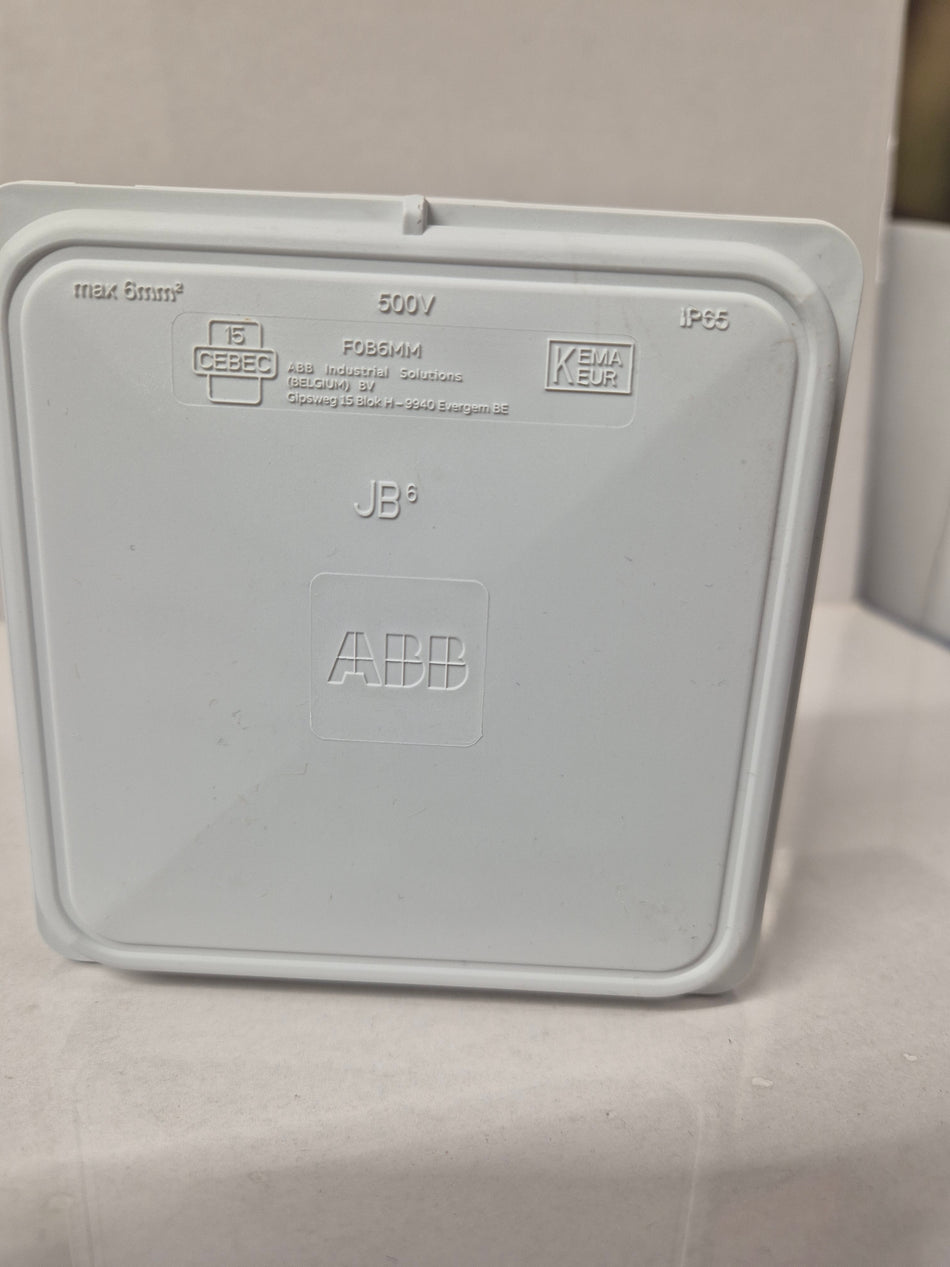 Waterdichte kabeldoos voor 6mm kabel ABB