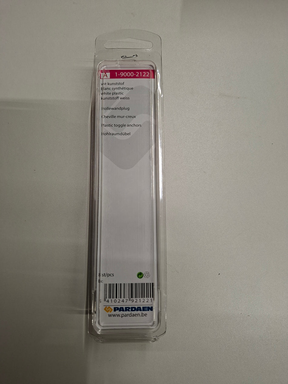Wit Kunststof 6x28,25mm
