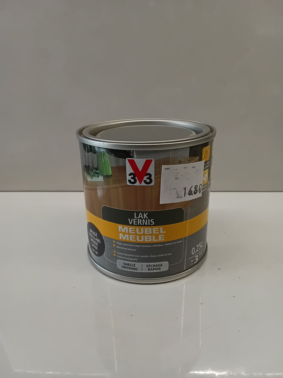 3V3 Meubelvernis 0,25l Wenge