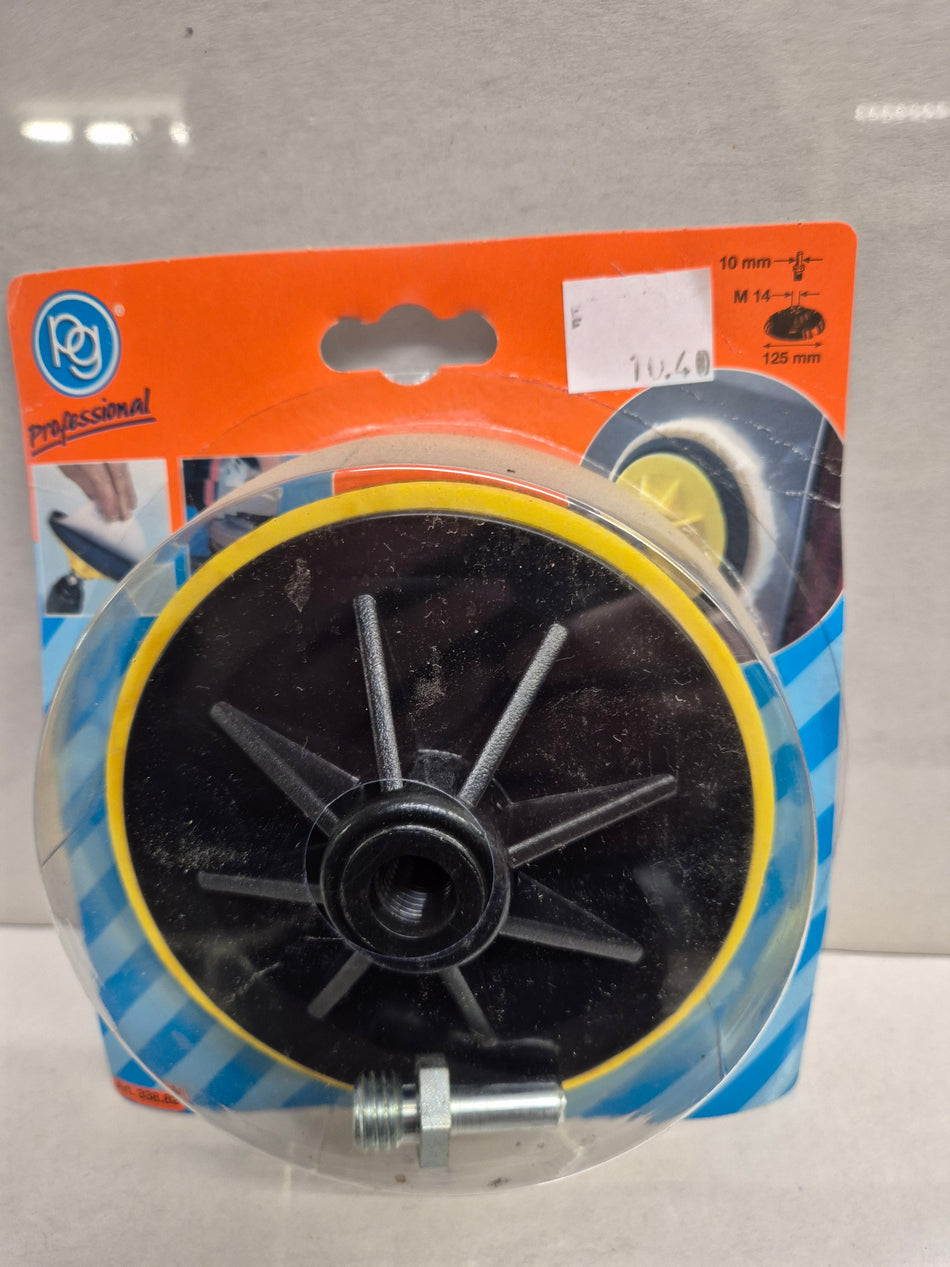 Schijf 125mm met klittenband