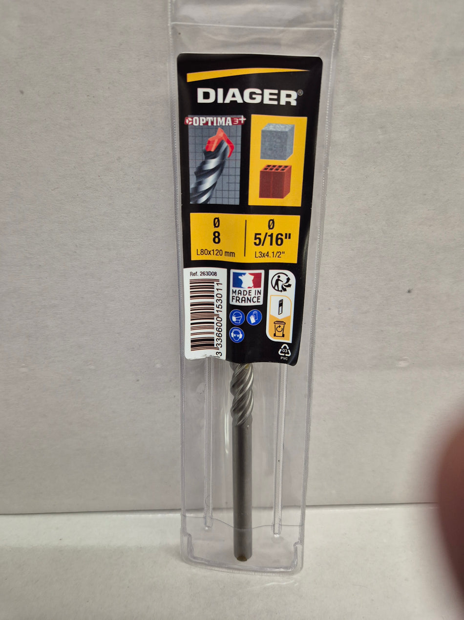Diager Beton/Syeenboor 8mm