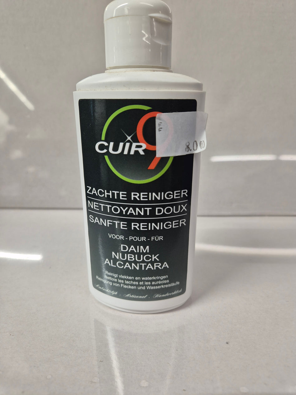 Cuir9 zachte reiniger Leder, Daim 250ml