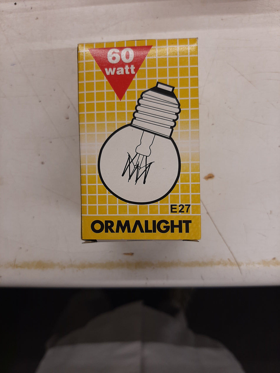Bollamp E27 60watt helder