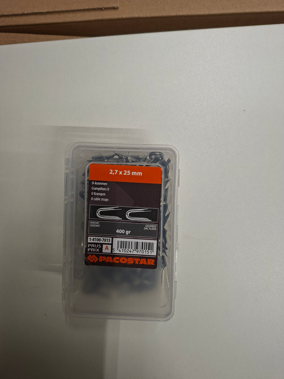 U krammen 2,7x25mm