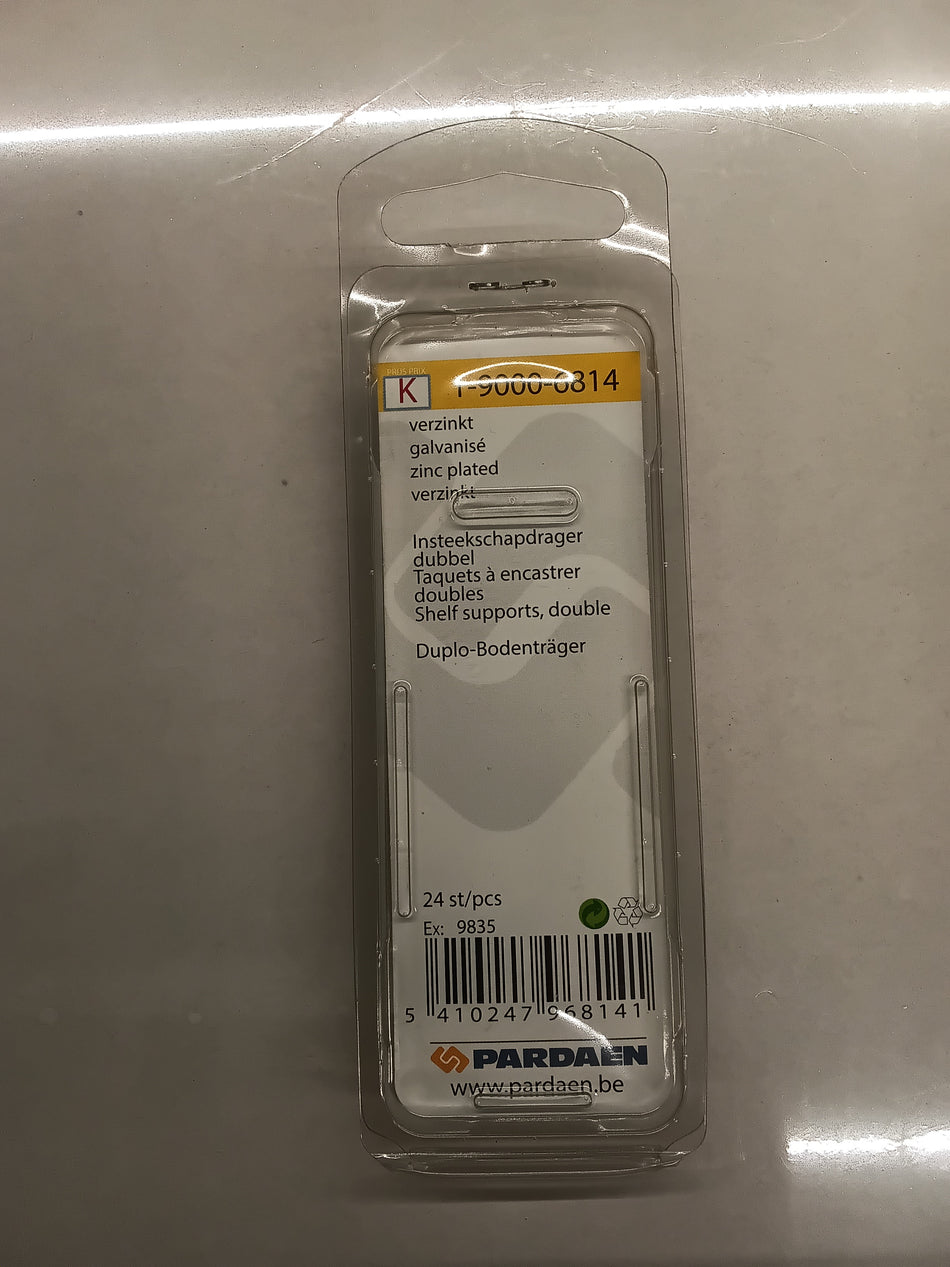 Schapdragertjes, verz., dubbel - 8+8x5mm
