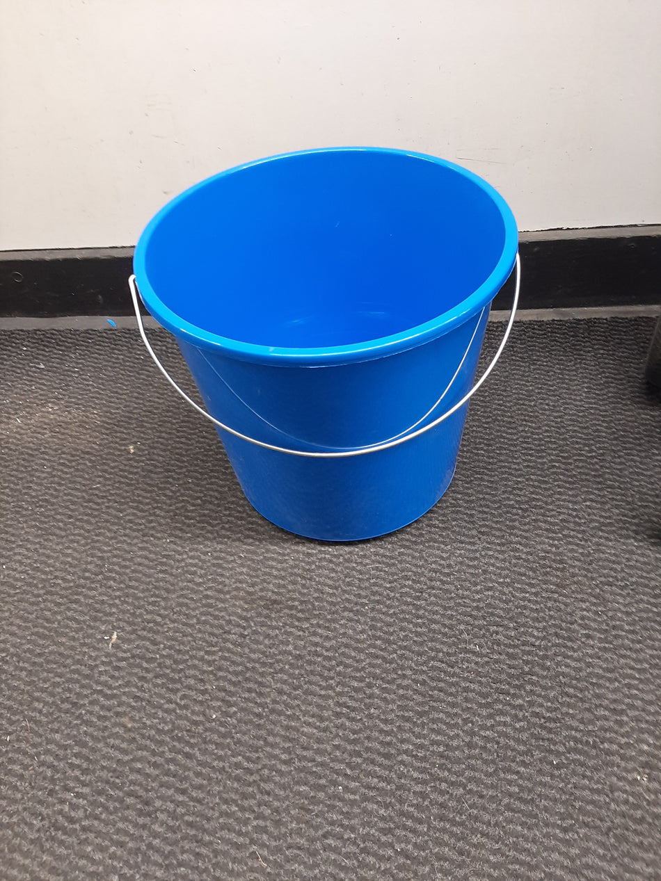 Emmer kunststof blauw 10l