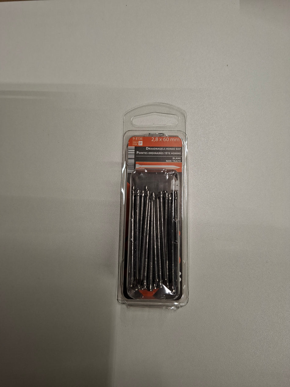 Draadnagels 2,8x60mm