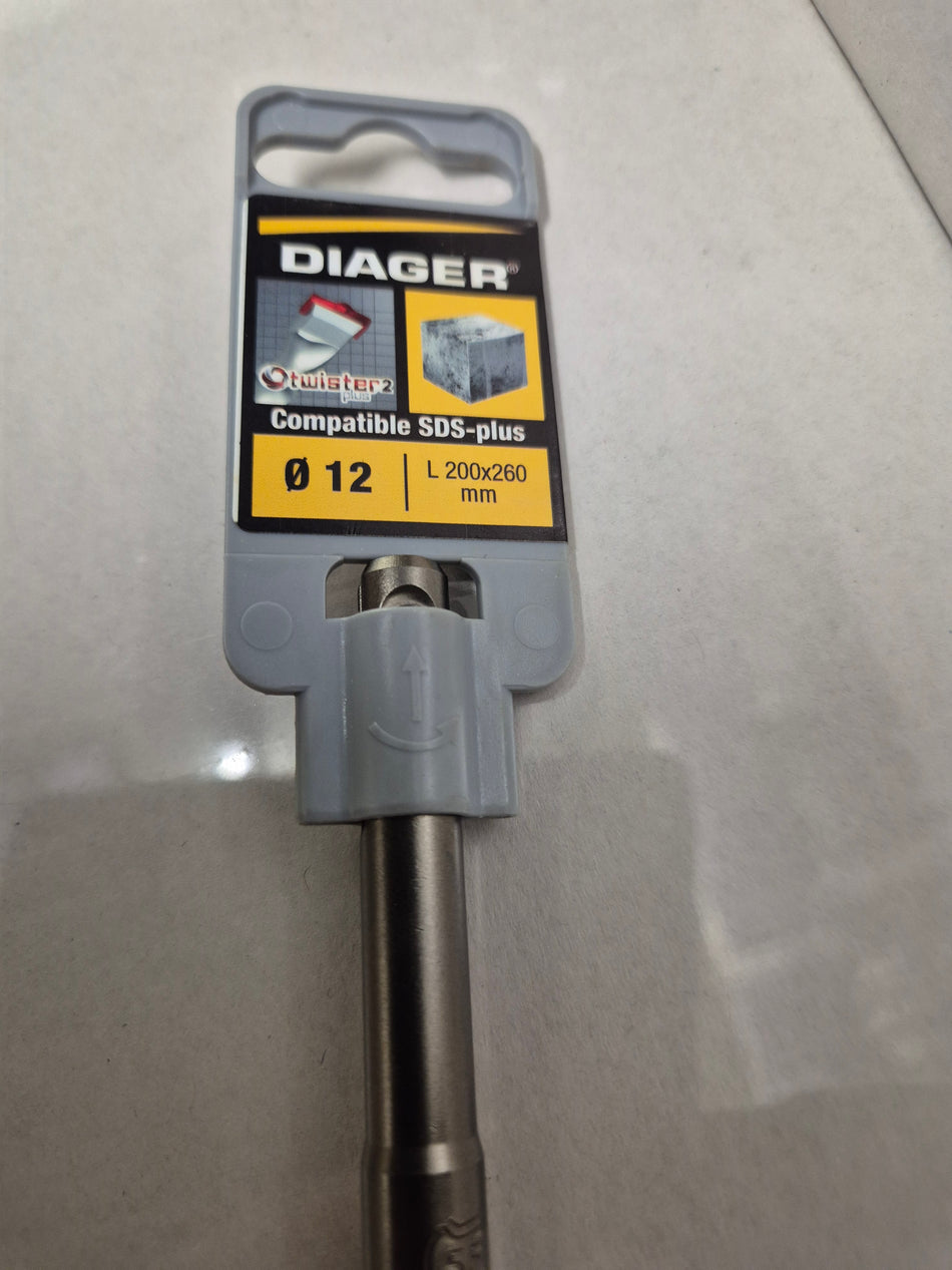 Diager SDS Betonboor 12mm L200mm