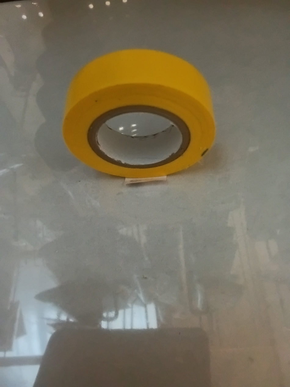 Isolatietape geel 10mx15mm