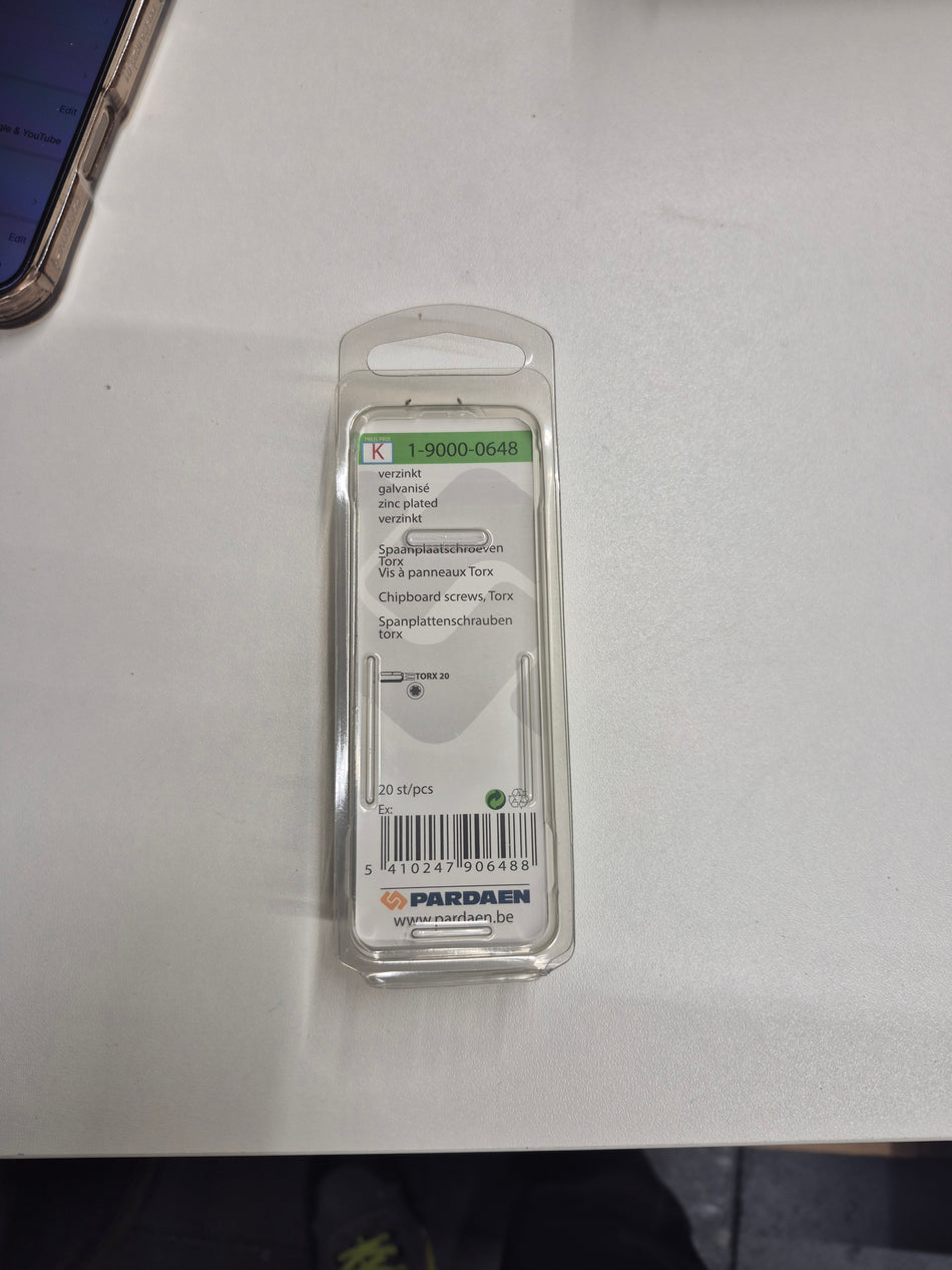 Verzinkt 4,0x40 mm