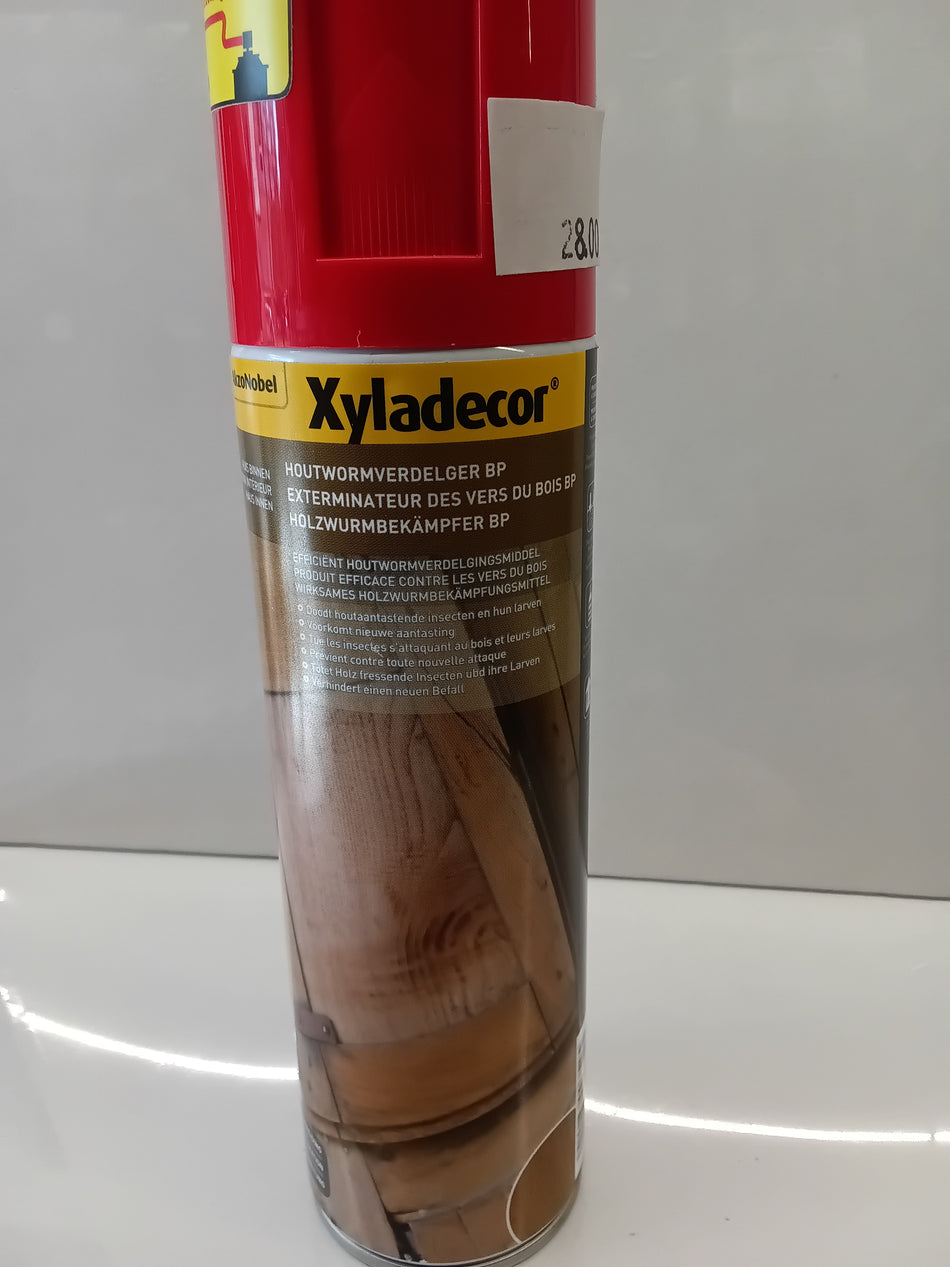 Xyladecor spuitbus 250ml houtwormverdelger