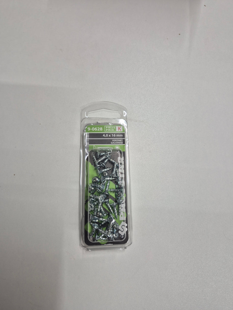 Verzinkt 4,0x16mm
