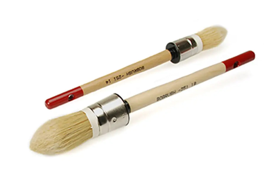 Ronde verfborstel blond nr. 8 – pointed (puntmodel)